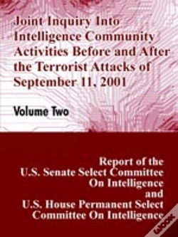 Capa do artigo Joint Inquiry Into Intelligence Community Activities Before And After The Terrorist Attacks Of September 11, 2001 (Volume Two)