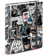 Joker Comic Pasta de 4 Anéis Papel Quadriculado, Multicolorido - Preview