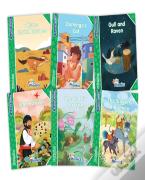 Jolly Phonics Folktales Green Readers (Level 3) Complete Set (1-6)