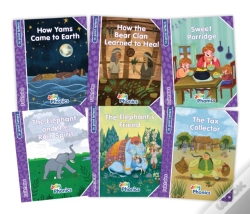 Capa do artigo Jolly Phonics Folktales Purple Readers (Level 5) Complete Set (1-6)
