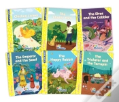 Capa do artigo Jolly Phonics Folktales Yellow Readers (Level 2) Complete Set (1-6)