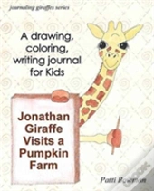 Jonathan Giraffe Visits A Pumpkin Farm