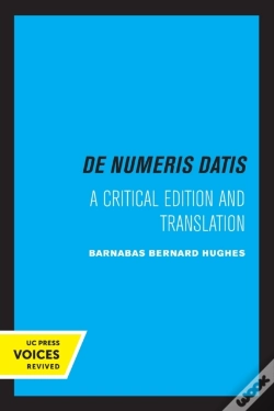 Capa do artigo Jordanus De Nemore, De Numeris Datis