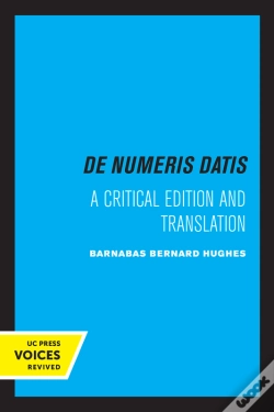 Capa do artigo Jordanus De Nemore, De Numeris Datis