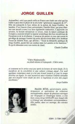 Capa do artigo Jorge Guillen
