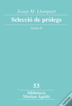 Capa do artigo Josep M. Llompart. Selecció De Pròlegs. Vol. 2