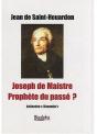 Joseph De Maistre ; Prophète Du Passé ? - Preview