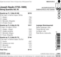 Capa do artigo Joseph Haydn: String Quartets - CD