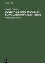 Josephus And Modern Scholarship (19371980) - Preview