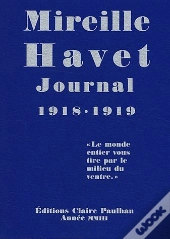 Journal 1918-1919 ; «Le Monde Entier Vous Tire Par Le Milieu Du Ventre»