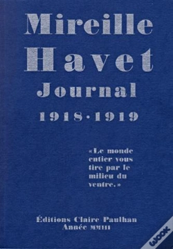 Capa do artigo Journal 1918-1919