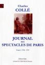 Journal Des Spectacles De Paris. T1 (1748-1749) - Preview
