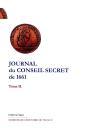 Journal Du Conseil Secret De 1661 Tome 2 - Preview