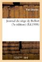 Journal Du Siege De Belfort 3e Edition - Preview