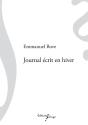 Journal Ecrit En Hiver - Preview