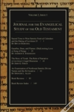 Capa do artigo Journal For The Evangelical Study Of The