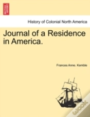 Capa do artigo Journal Of A Residence In America.