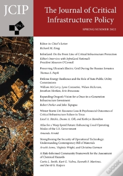 Capa do artigo Journal Of Critical Infrastructure Policy