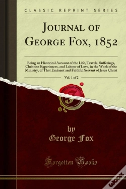 Capa do artigo Journal Of George Fox, 1852