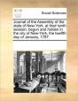 Journal Of The Assembly Of The State Of - Preview