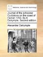 Journal Of The Schooner Cuddalore On The - Preview