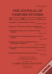 Capa do artigo Journal Of Vampire Studies