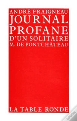Capa do artigo Journal Profane D'Un Solitaire