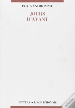Capa do artigo Jours D'Avant