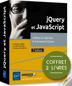 Capa do artigo Jquery Et Javascript ; Coffret De 2 Livres : Utilisez Et Maîtrisez Le Framework Jquery (2e Édition)