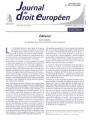 J.T. Droit Europeen 2012/9 - Preview