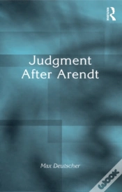 Capa do artigo Judgment After Arendt