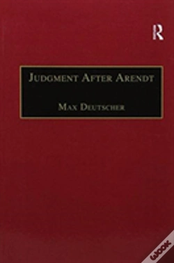 Capa do artigo Judgment After Arendt