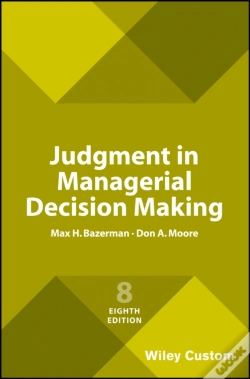 Capa do artigo Judgment In Managerial Decision Making, 8e Custom Edition