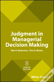 Capa do artigo Judgment In Managerial Decision Making, 8e Custom Edition