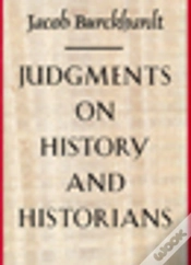 Capa do artigo Judgments On History And Historians