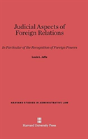 Judicial Aspects Of Foreign Relations - Preview