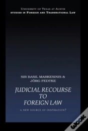 Capa do artigo Judicial Recourse To Foreign Law