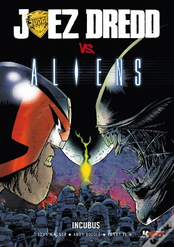 Capa do artigo Juez Dredd Vs. Aliens: Incubus (Comic) 