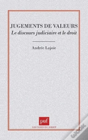 Capa do artigo Jugements De Valeurs