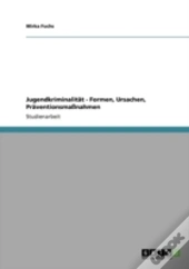 Jugendkriminalitaã‚Â¤T - Formen, Ursachen, Praã‚Â¤Ventionsmaaynahmen