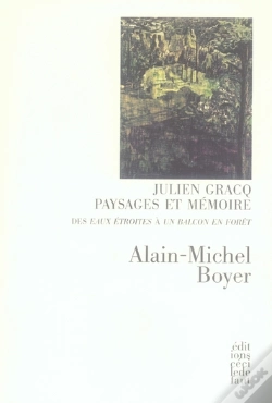 Capa do artigo Julien Gracq. Paysages Et Memoire