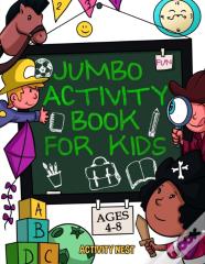 Jumbo Activity Book For Kids Ages 4-8