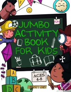 Capa do artigo Jumbo Activity Book For Kids Ages 4-8