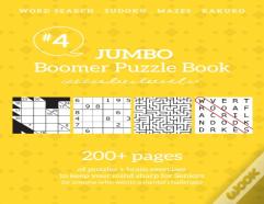 Jumbo Boomer Puzzle Book #4