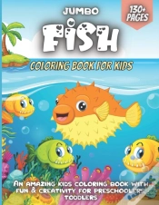 Capa do artigo Jumbo Fish Coloring Book For Kids