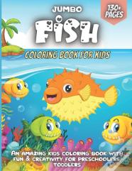 Jumbo Fish Coloring Book For Kids