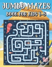 Jumbo Mazes Book For Kids 4-8