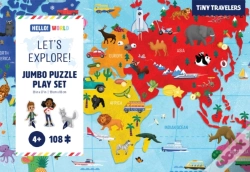 Capa do artigo Jumbo Puzzle Play Set: Let'S Explore!