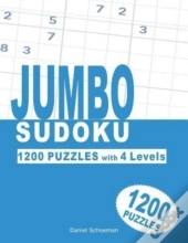 Jumbo Sudoku : 1200 Puzzles With 4 Level