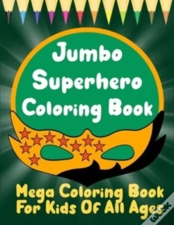 Capa do artigo Jumbo Superhero Coloring Book